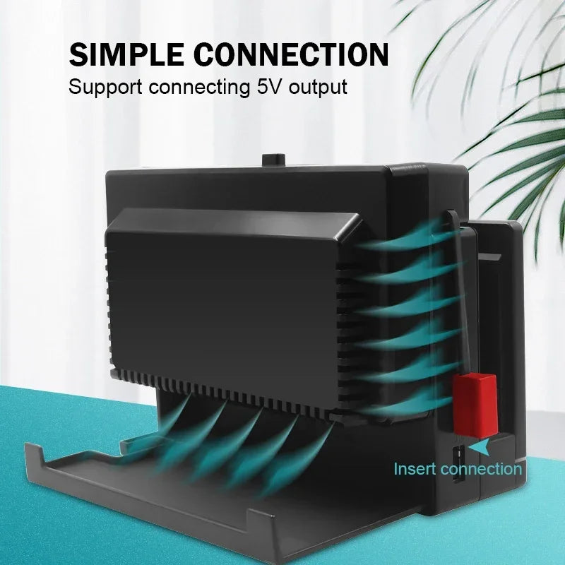 DATA FROG Nintendo Switch Dual Fan Cooling Stand Dock