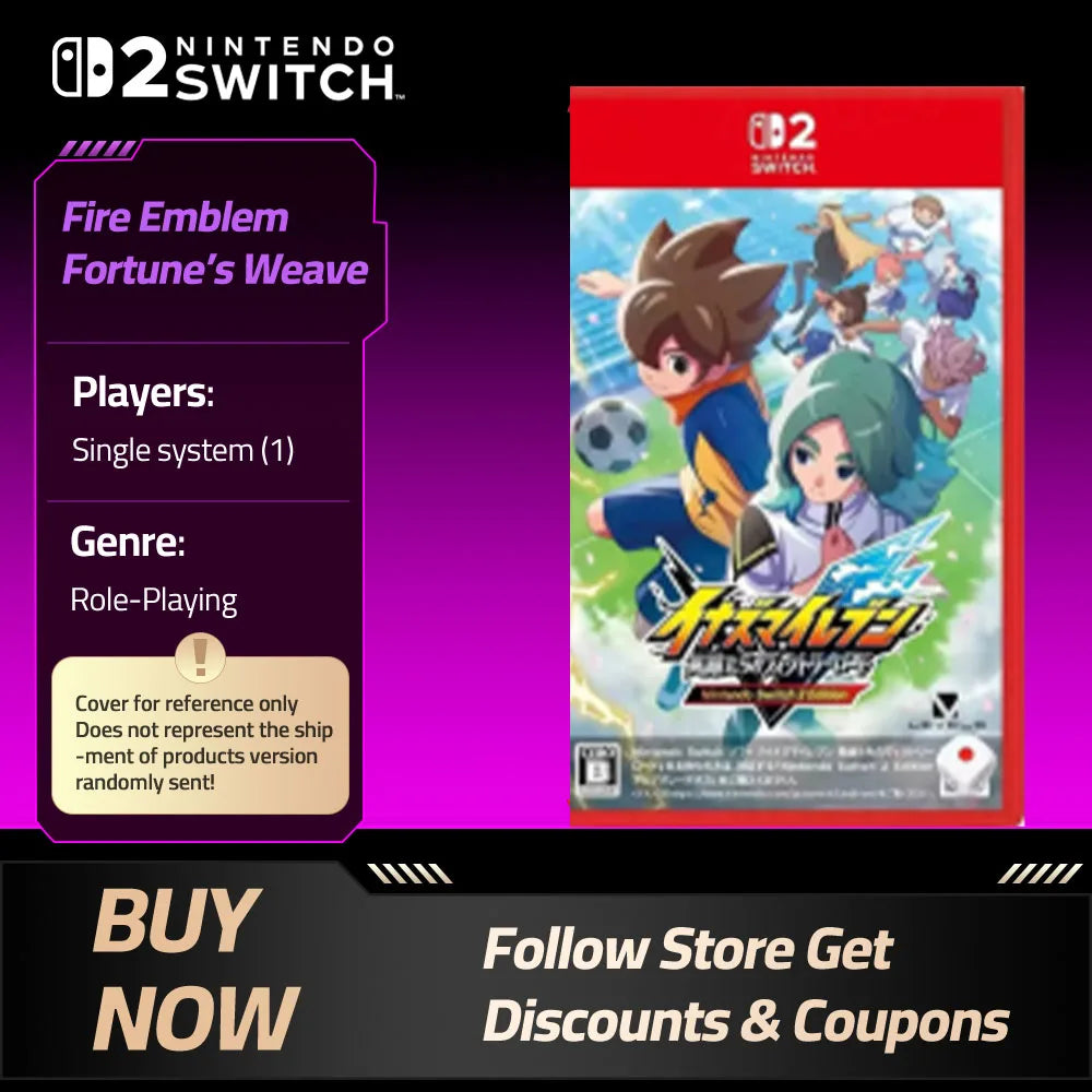 Inazuma Eleven for Nintendo Switch 2 - Physical Game Card