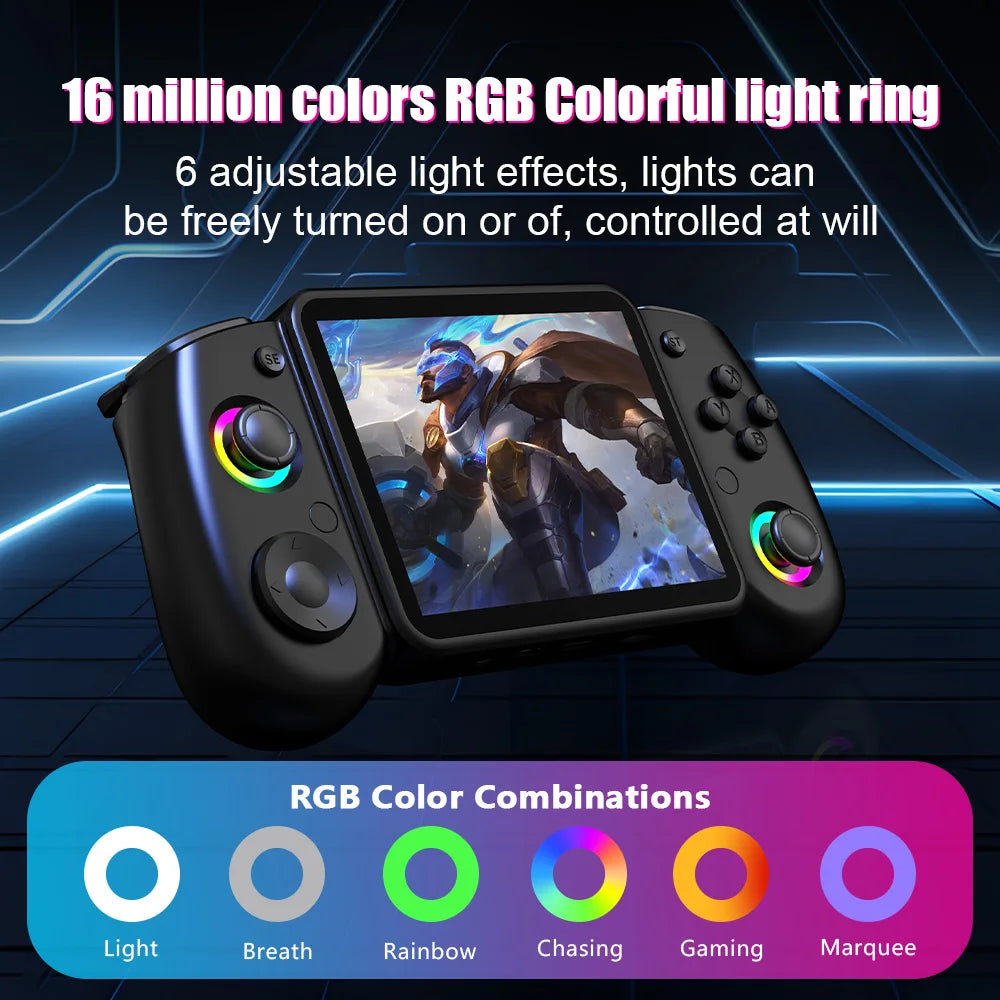 AISLPC RG43H PRO Handheld Game Console 4.3 IPS Screen Dual System 22000+Games 2.4G WIFI RK3562 Chip Portable Pocket Video Player