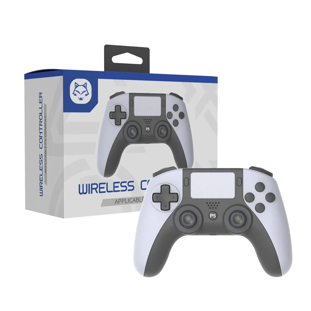 Alloyseed Wireless Gamepad for PS5 PS5 Slim PC with 6-Axis Gyro