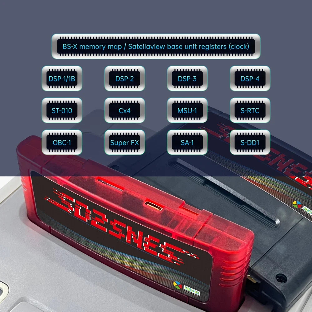 PALYPAK FXPAK Pro Cart for SNES Super Famicom, SD Card Slot