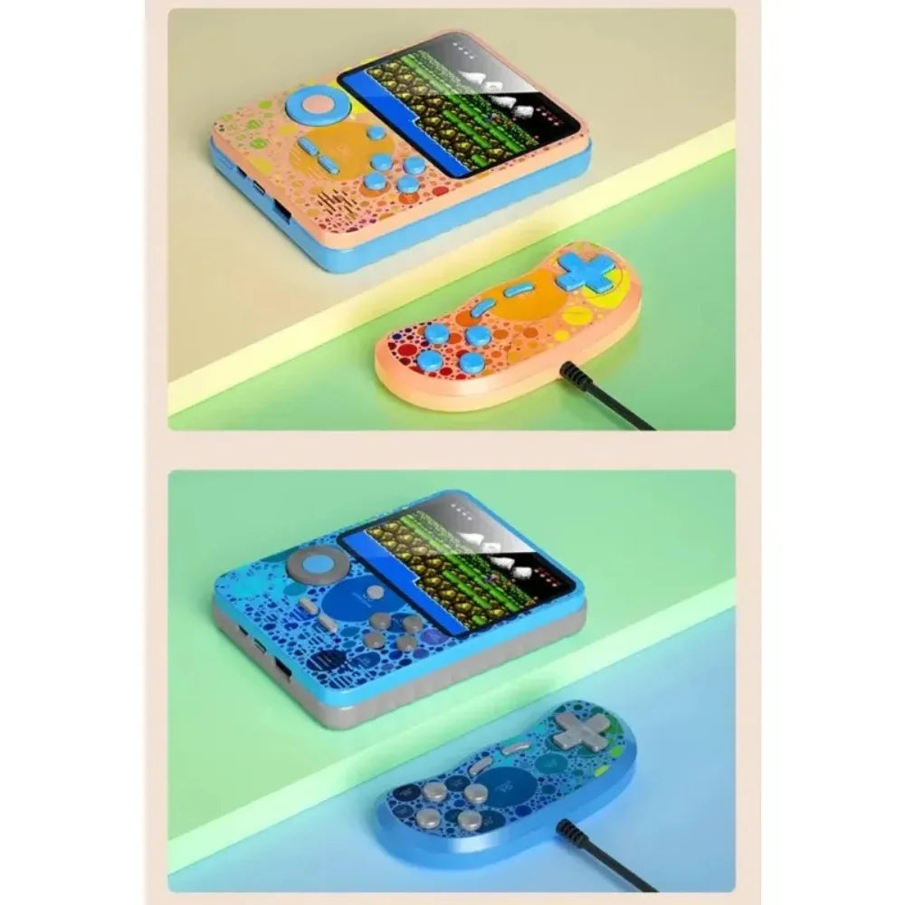 G6 Handheld Game Console, 3.5-inch Screen, 500 Games for Kids
