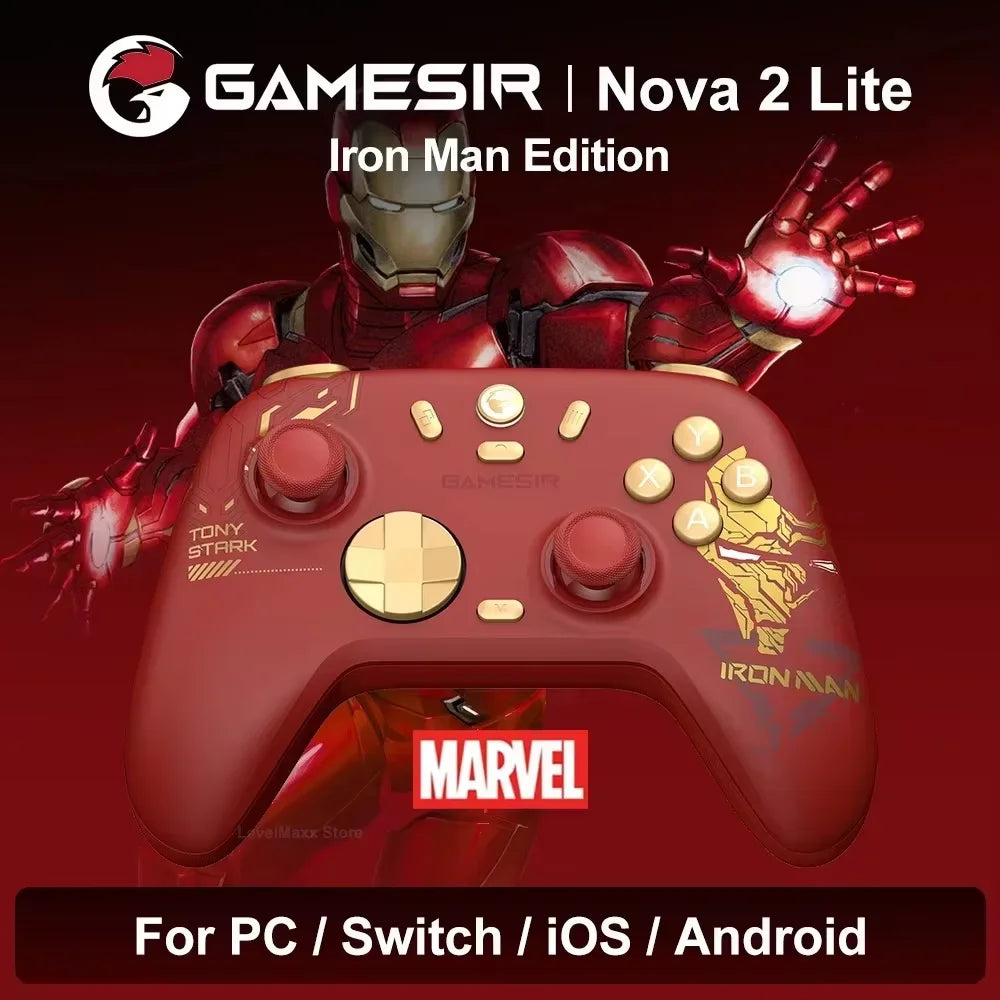 Gamesir Nova 2 Lite Controller for PC Nintendo Switch Bluetooth Wireless Hall Effect Ultra-Low Stick Latency Mechanical Bumper