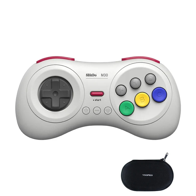 8BitDo M30 Bluetooth Gamepad Game Controller Handle For Sega Genesis Style For Android /Windows/Mac os/Steam/Switch/Raspberry Pi