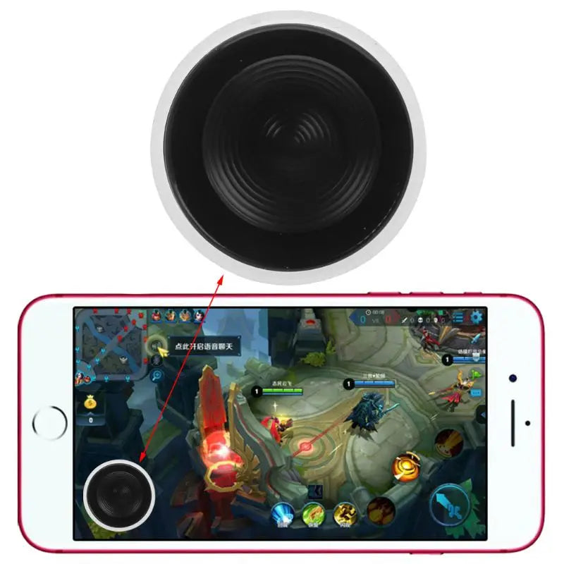 OOTDTY Mobile Game Joystick Controller for Touch Screen Phone