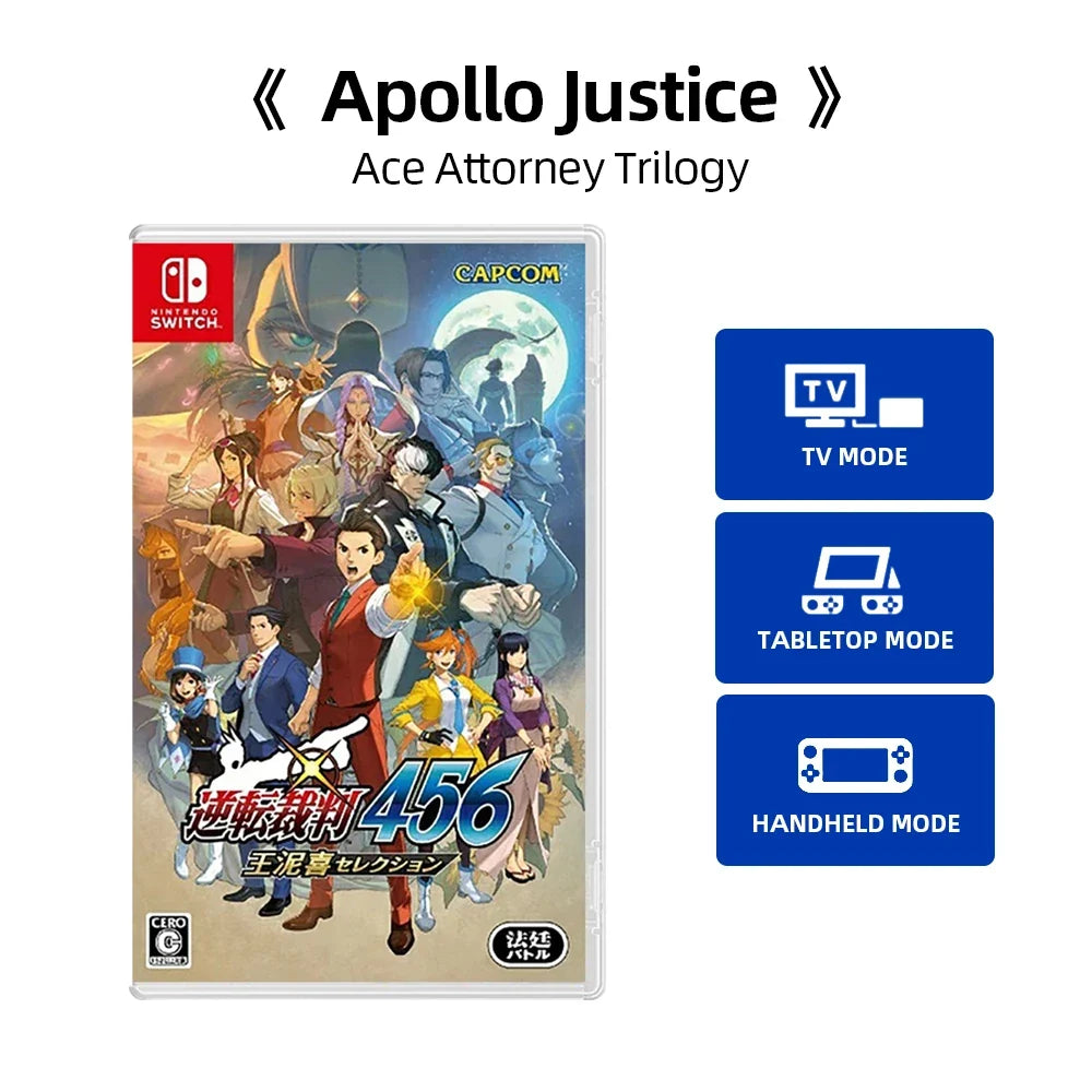 Apollo Justice: Ace Attorney Trilogy for Nintendo Switch