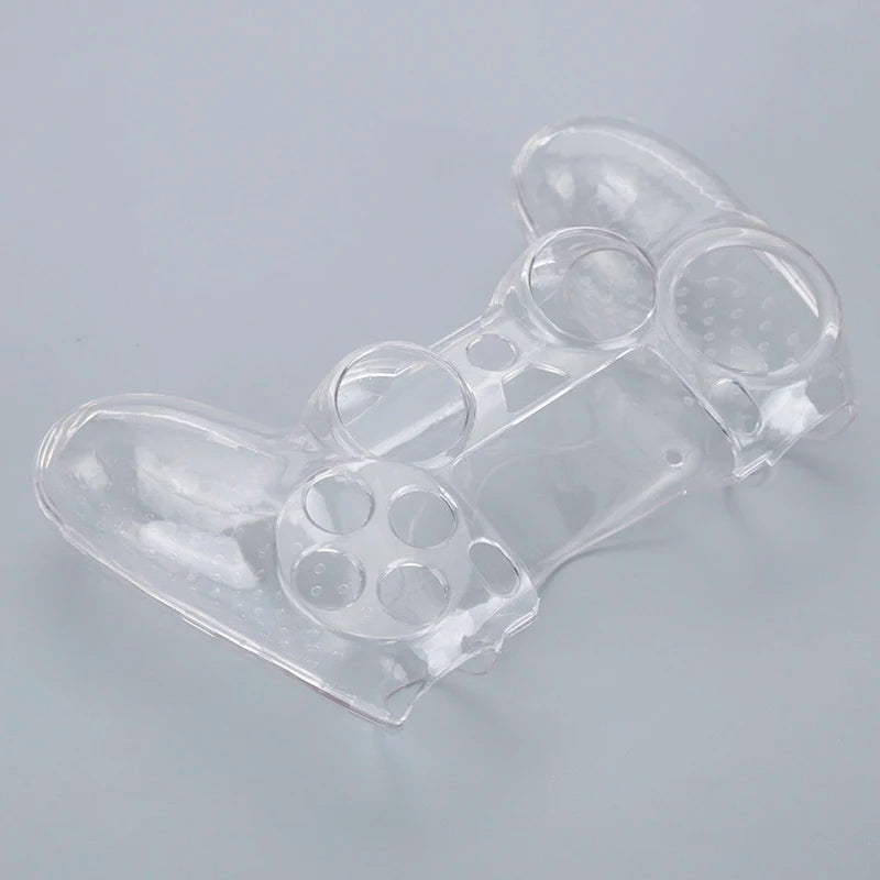 Transparent Hard PC Protector Clear Cover Skin Case for PS4 Controller