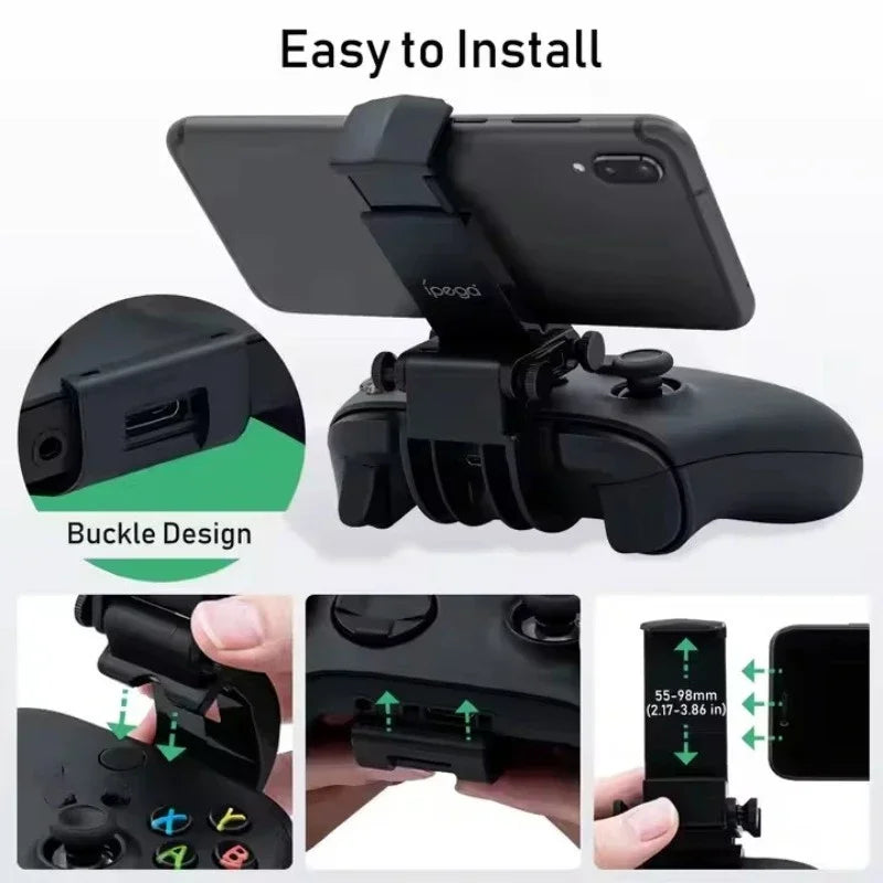 PG-XBS005 Xbox Series X/S Controller Phone Mount, Three-Stage