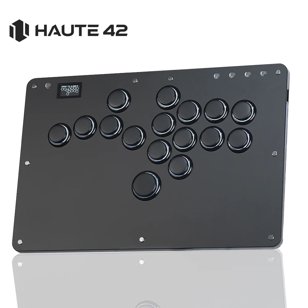 Haute42 Joystick Arcade Leverless Controller Hitbox Fightstick For PC/ Ps4 / Ps5/Steam Fight Stick Arcade Hitbox Controller