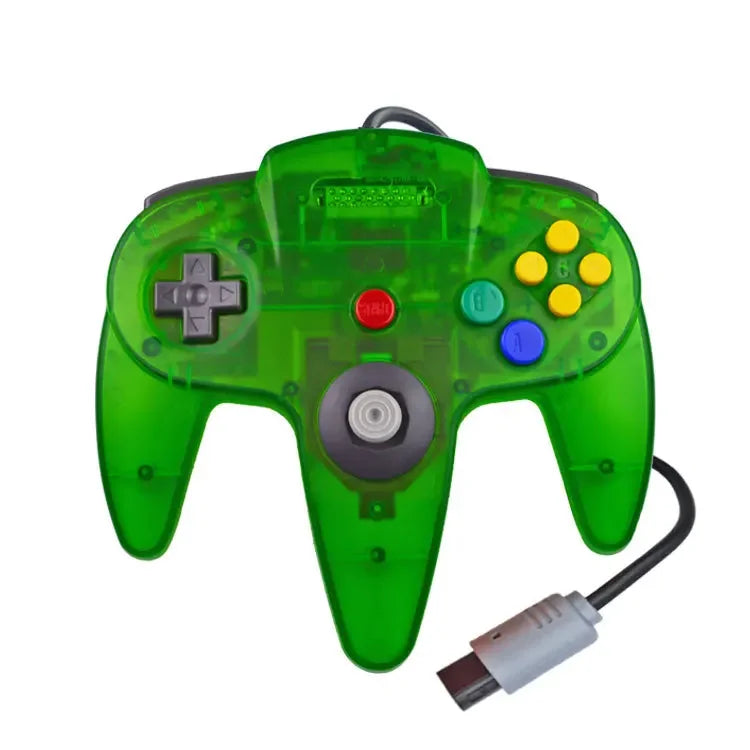 Wired Gamepad for Nintendo N64, Classic Joypad with Long Cable