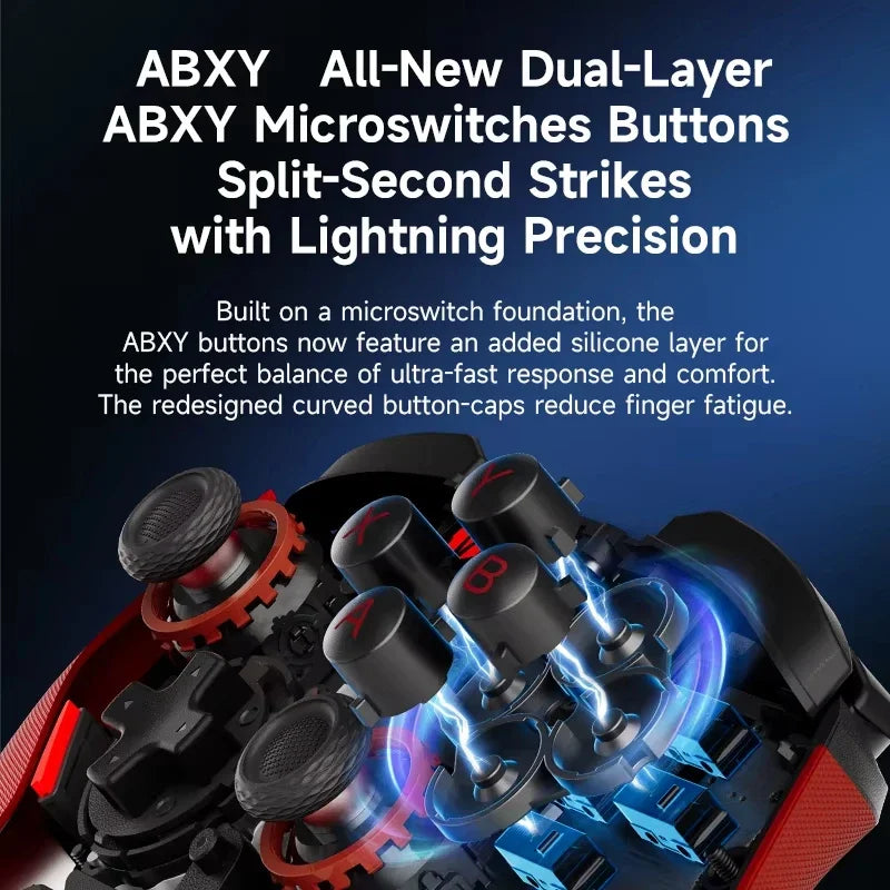 BIGBIGWON Blitz 2 TMR Wireless Controller, 2000Hz, 1000mAh, PC NS