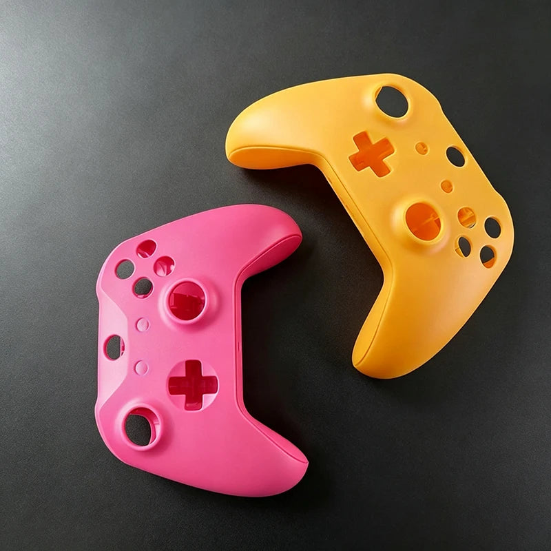 1PC For Xbox One S Slim Controller Front Back Cover Matte Replacement Shell Housing Multiple Colors Game Handle Repair Accessory