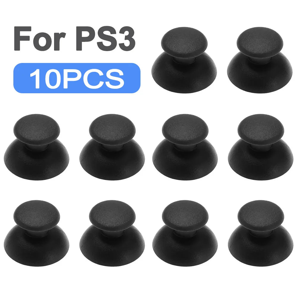 10pcs Replacement Thumbsticks for PS5 PS4 PS3 Xbox One 360