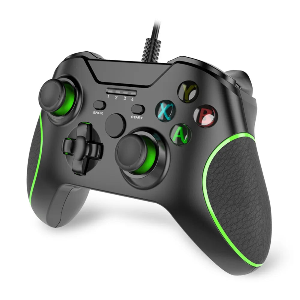 Wired USB Gamepad for PC, Android, PS3, Dual Motor Vibration