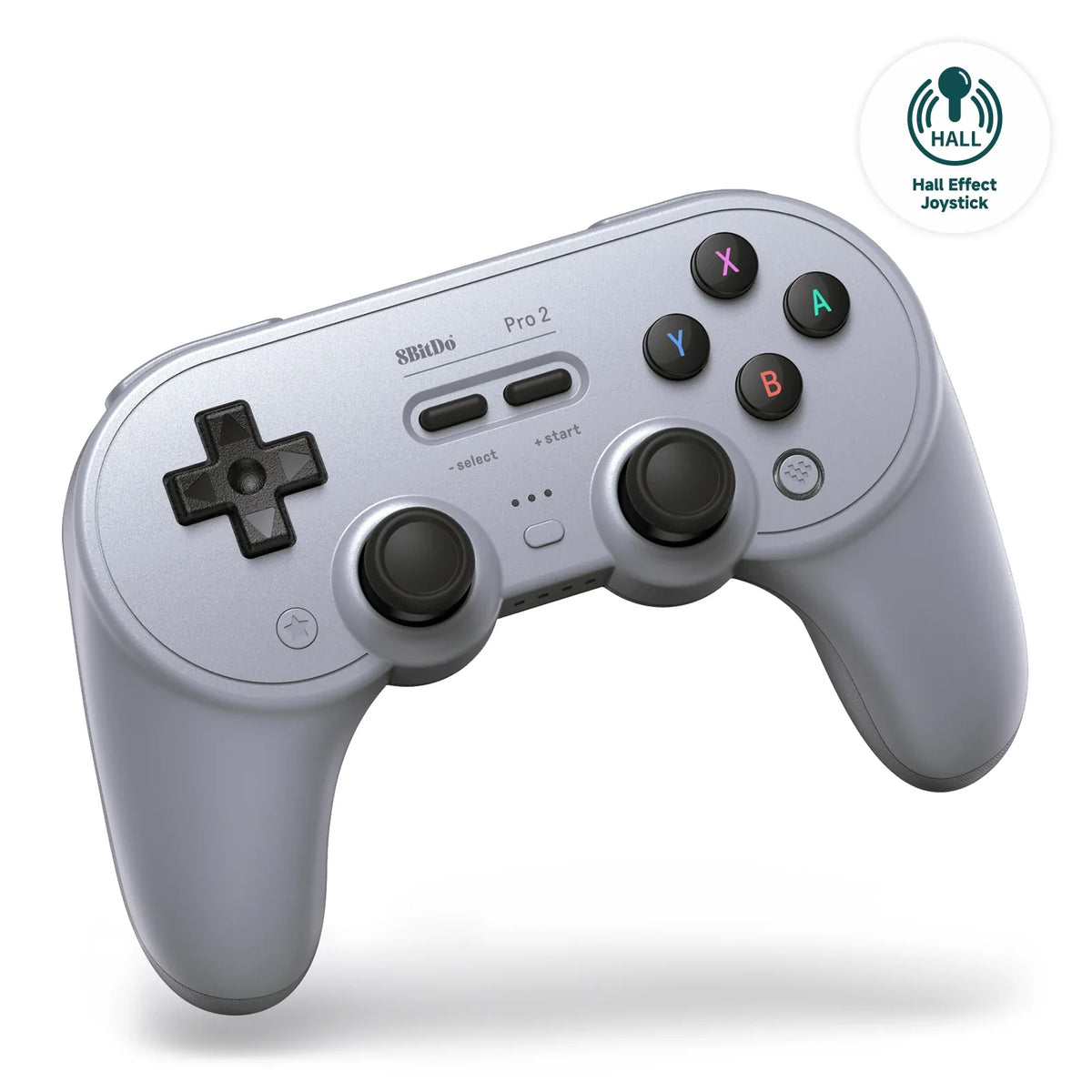 8BitDo Pro 2 Bluetooth Gamepad with Hall for Switch, PC, Android