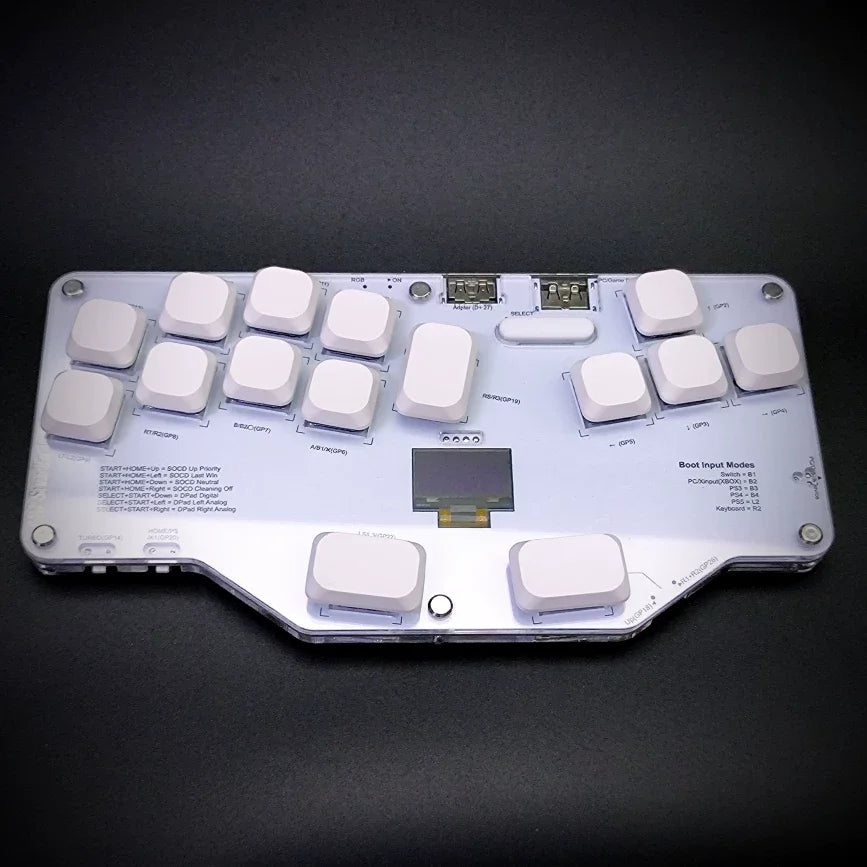 Mixbox One Handed Mechanical Keyboard, Hot Swap RGB Wired