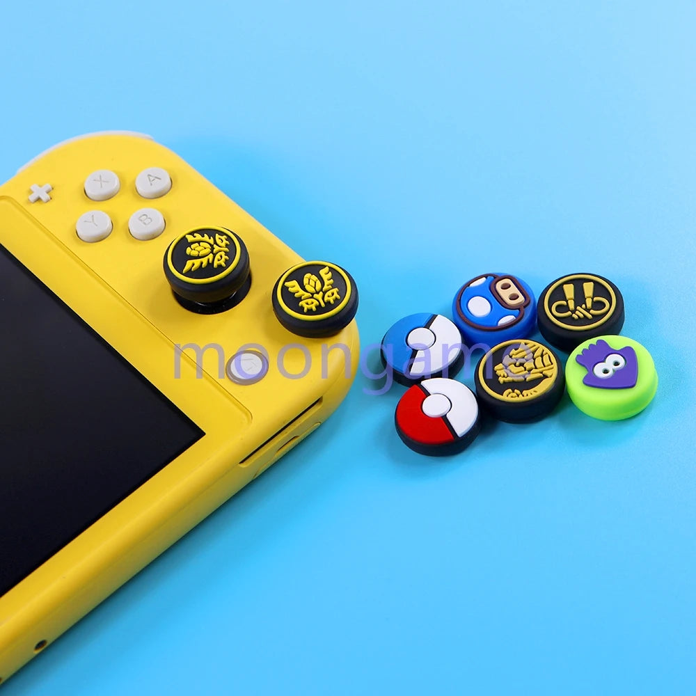 Grip Caps for Nintendo Switch, Silicone Thumb Stick Covers