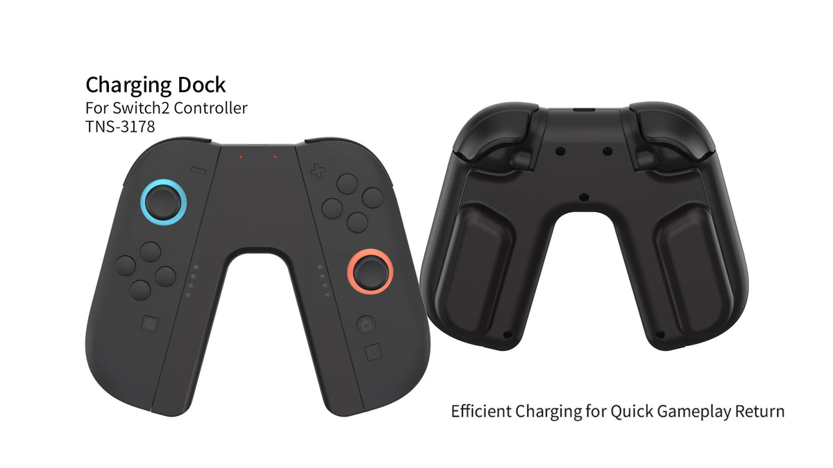 Charger Grip Bracket for Switch 2 Joystick Controller Grip Handle Portable Charging Station for NS Switch 2 Gaming Accessories