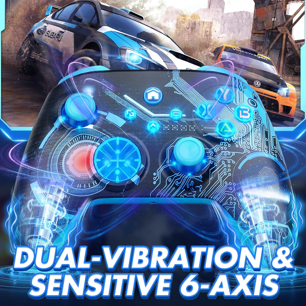 Wireless Joysticks For Xbox One/Xbox One S/X/Xbox Series X/S/Pc Gamepad With Turbo Function/6-Axis/RGB Controller
