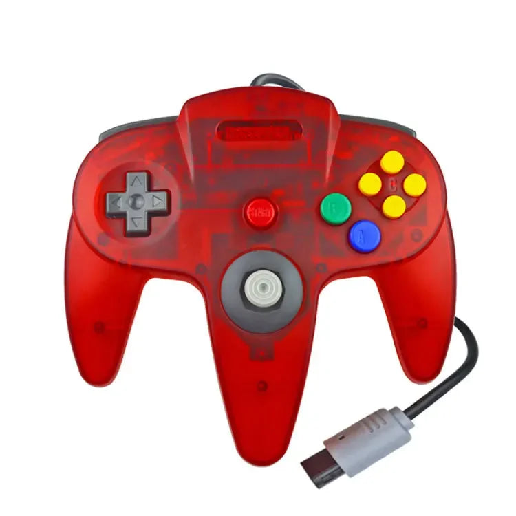 Wired Gamepad for Nintendo N64, Classic Joypad with Long Cable