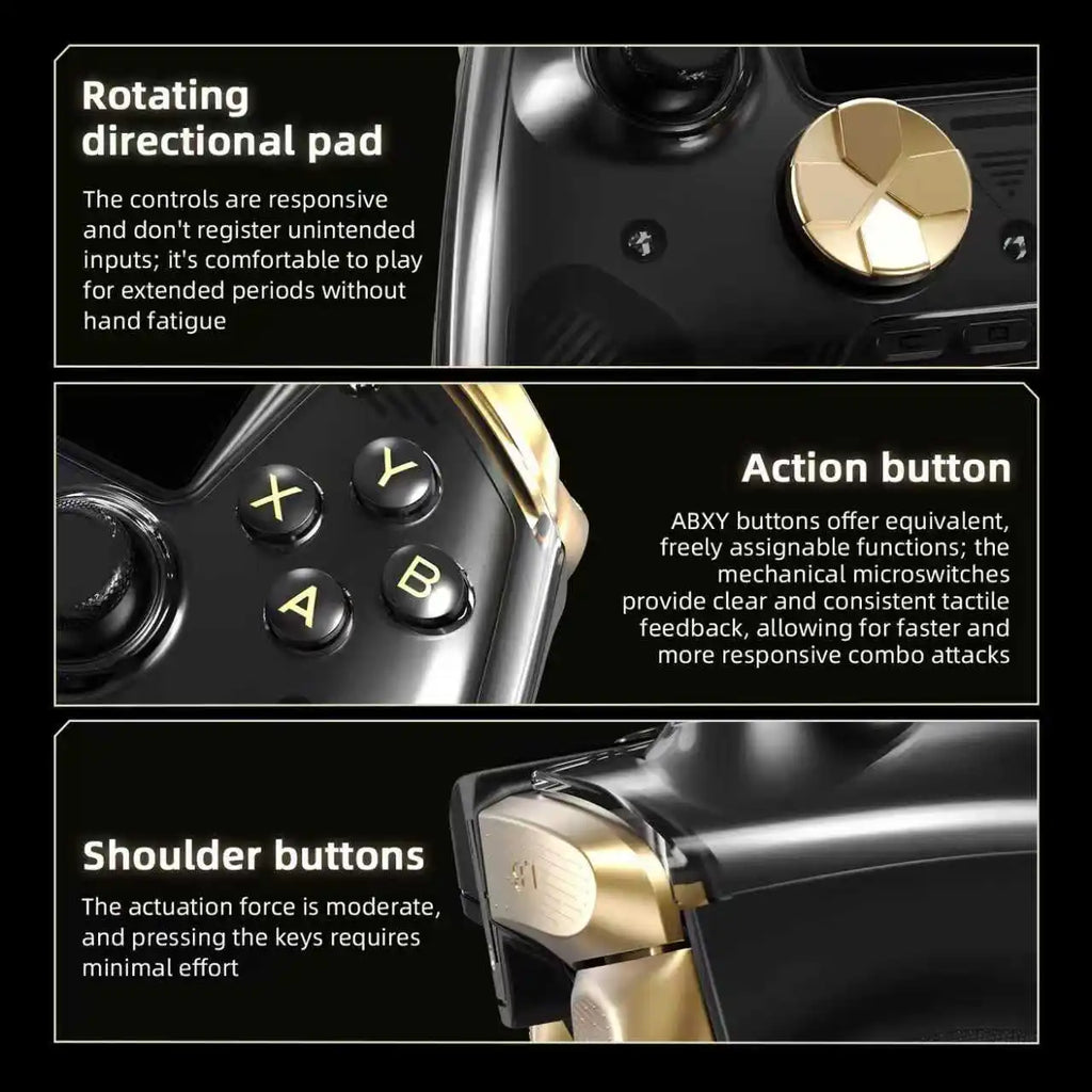 ANBERNIC RG G01 Controller, Hall Effect Gamepad with IPS Screen
