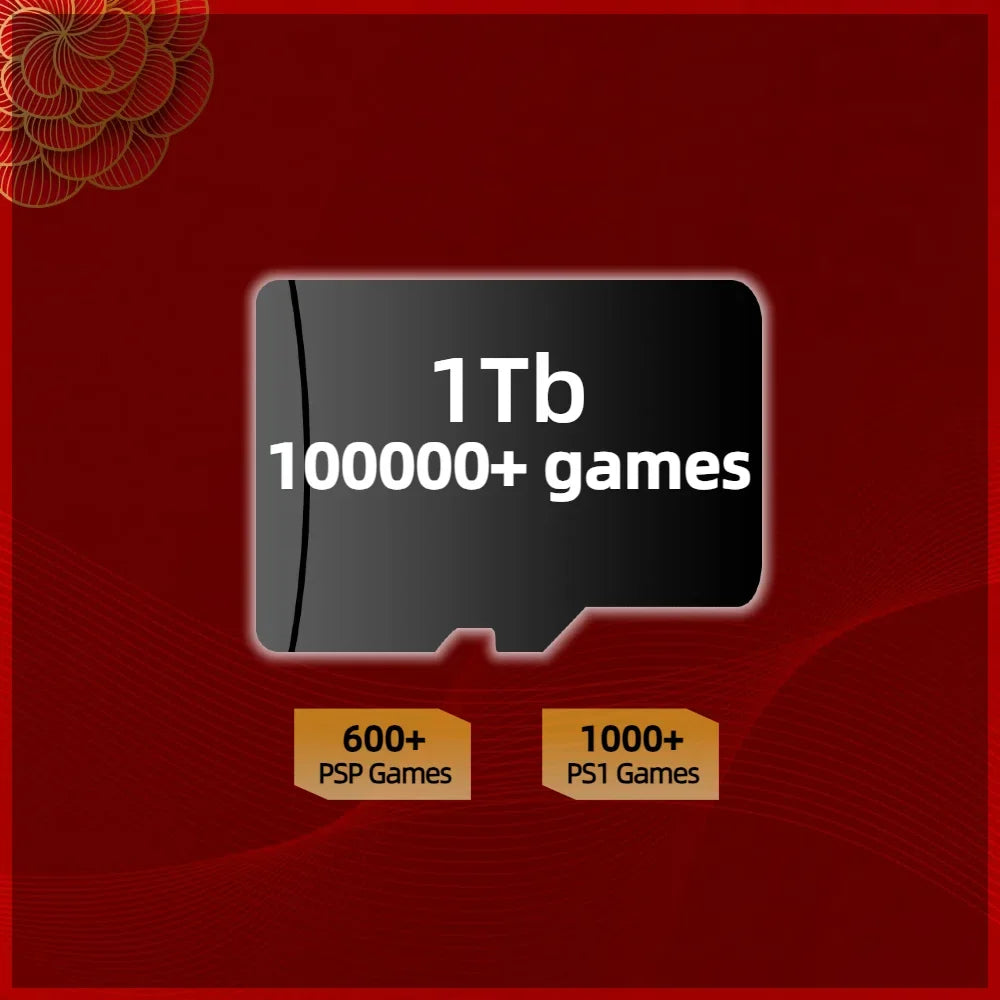 Game Card For Anbernic RG353M Memory TF Plug&Play Pre-install Retro Games PSP PS1 Arcade SD portable High Speed Card 1Tb 512G