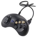 A23F-Classic Retro 6 Buttons Wired Handle Game Controller Gamepad Joystick Joypad For Sega Md2 Pc Mac Mega Drive Gaming Accessor