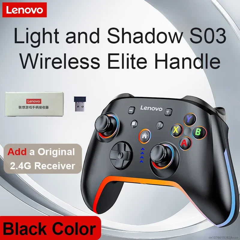 Lenovo S03 Wireless Gamepad Hall Trigger for Switch PC Android