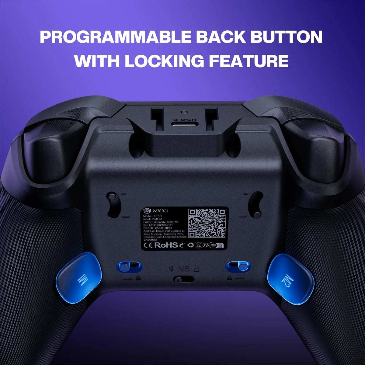 NYXI Master P1 Wireless Controller, Hall Effect, PC/Switch 2