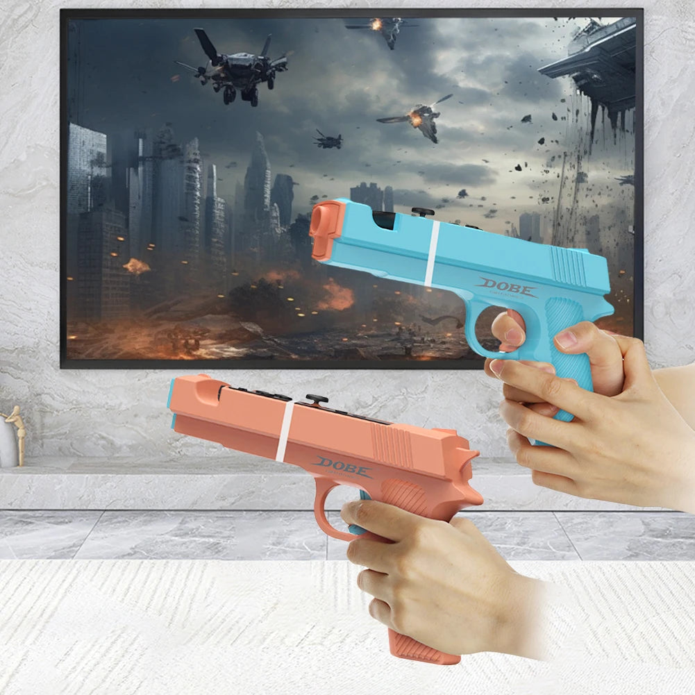 Shooting Game Gun Controller For Nintendo Switch 2 Joy-Con Hand Grip Motion Controller For Shooter Hunting Games For NS2 Console
