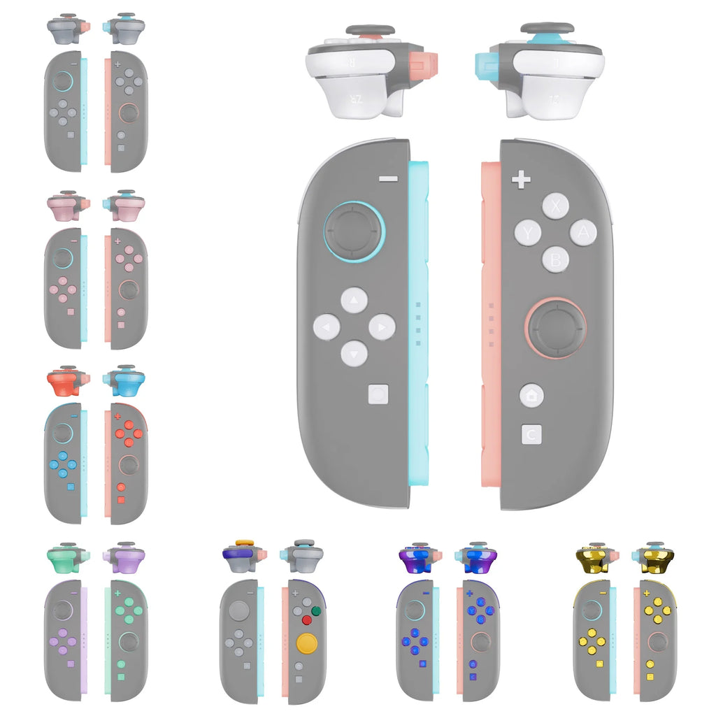 eXtremeRate for Nintendo Switch 2 Joy-Con 2 DIY Full Button Set