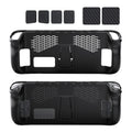 Steam Deck JYS-SD009 TPU Case with Stand and Stickers