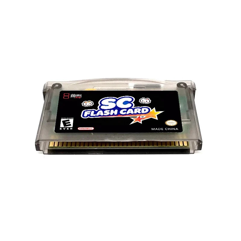 DGETG SCFW V2.0 GBA/GBC Flash Cart, 5000+ Retro Games, 8G TF