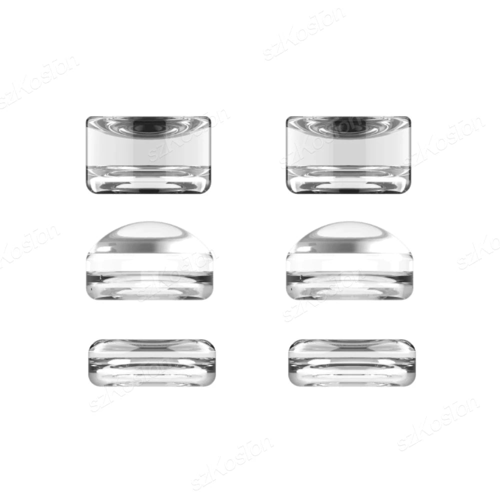 Nintendo Switch 2 Pro Controller Clear Silicone Thumb Grips