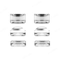 Nintendo Switch 2 Pro Controller Clear Silicone Thumb Grips