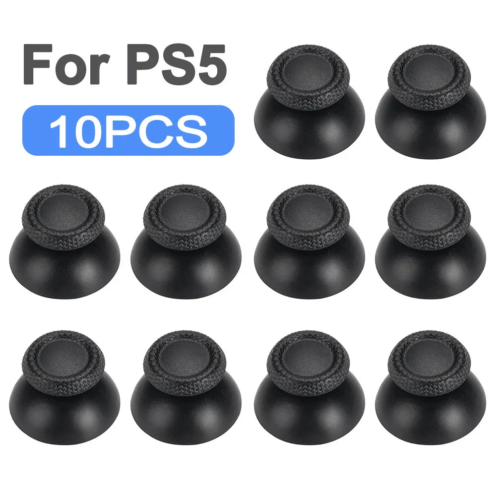 10pcs Replacement Thumbsticks for PS5 PS4 PS3 Xbox One 360