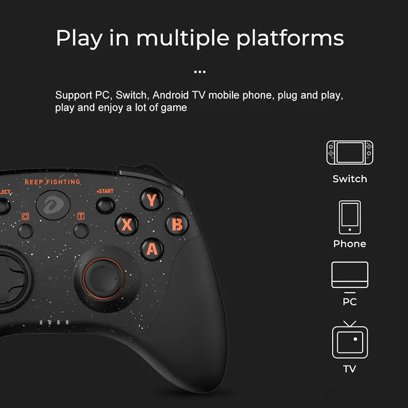 DAREU Bluetooth Gamepad Wireless Game Controller  360° PC Joystick Dualshock Controllers for Android TV Phone Switch
