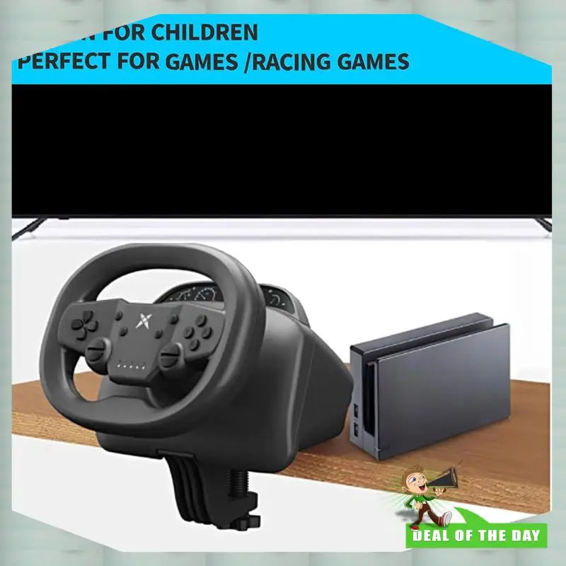 Racing Wheel for Nintendo Switch with Pedals, PC, PS4, PS3