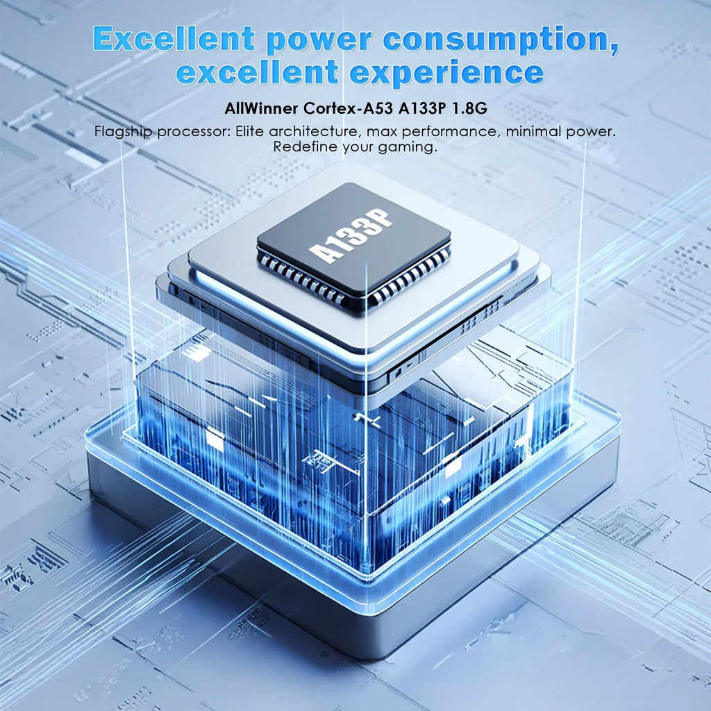 AMPOWN Zero 40 Android Handheld, 4-inch IPS Multi-Touch, A133P