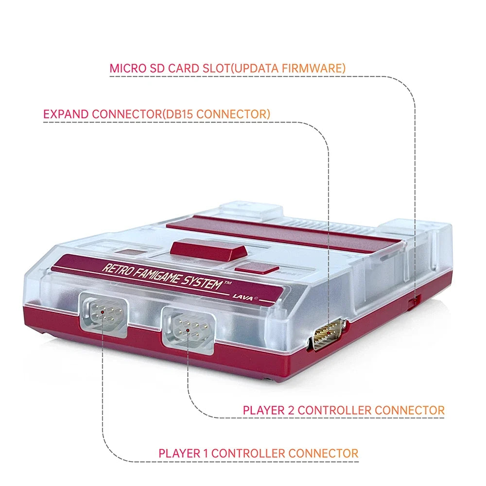 NES Famicom LAVA-FC RSC RGB Console, RGBS S-Video Output