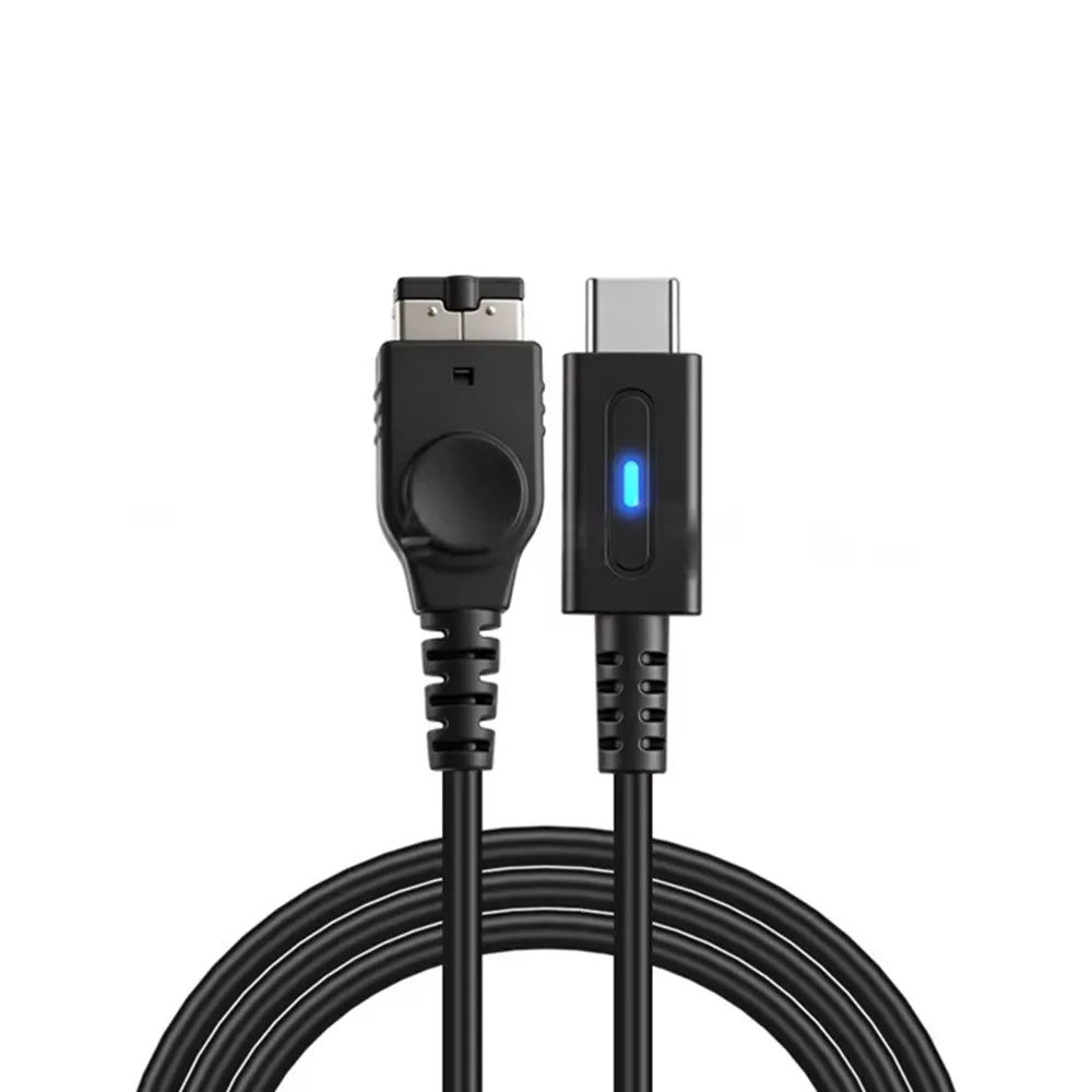 1.2m Type C PD Charging Cable for GBA SP Controller USB C Power Supply Cord for Gameboy SP Charge Wire Console Cable