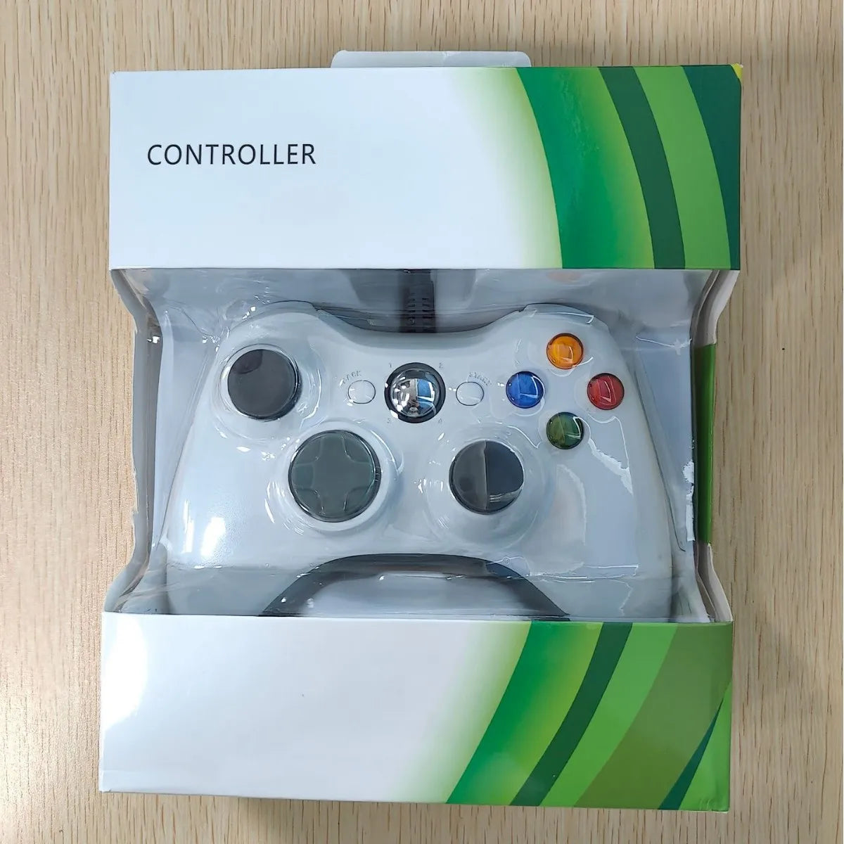 USB Wired Controller for Xbox 360 & PC, Dual Vibration