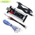 Zero Delay Arcade USB Encoder PC PS3 Switch Raspberry Pi TO Joystick FOR 5PIN & 2.8MM Button Hitbox Controller