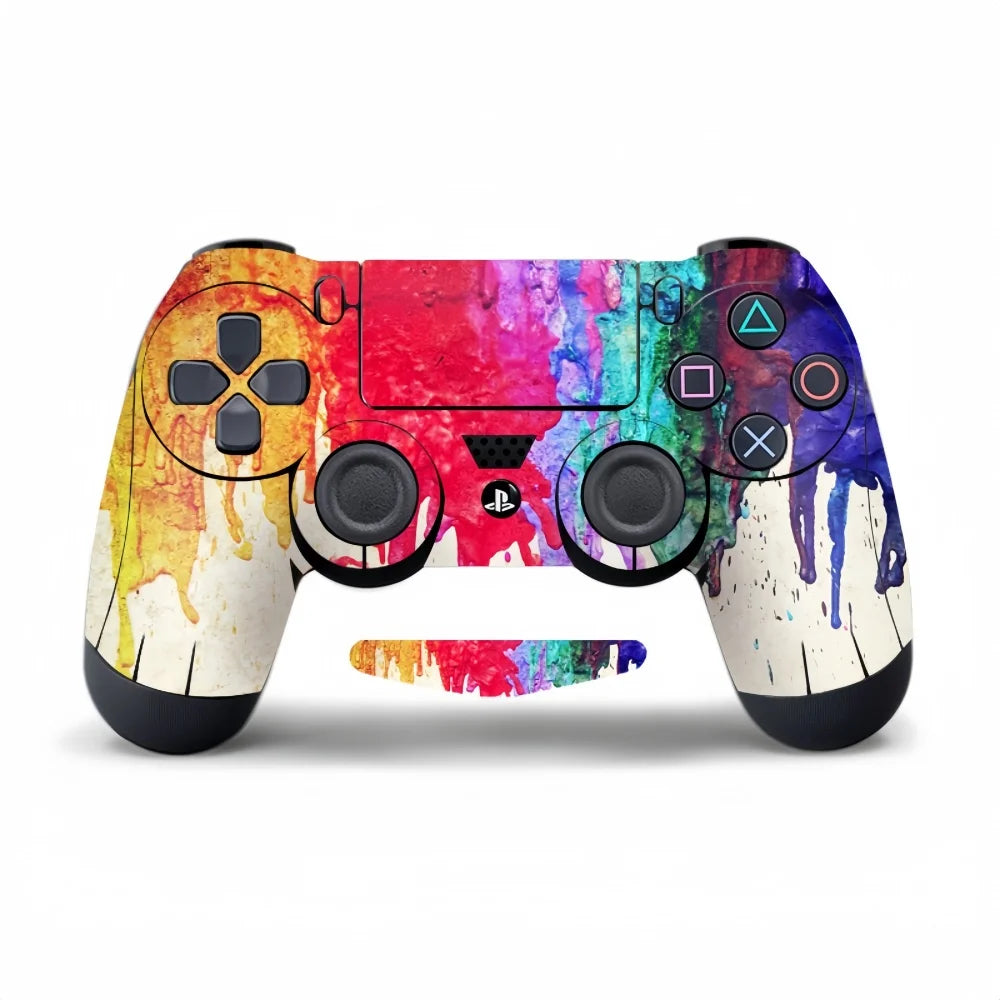 PS4 Controller Skin Sticker, Anti-Slip Dustproof Protective Decal