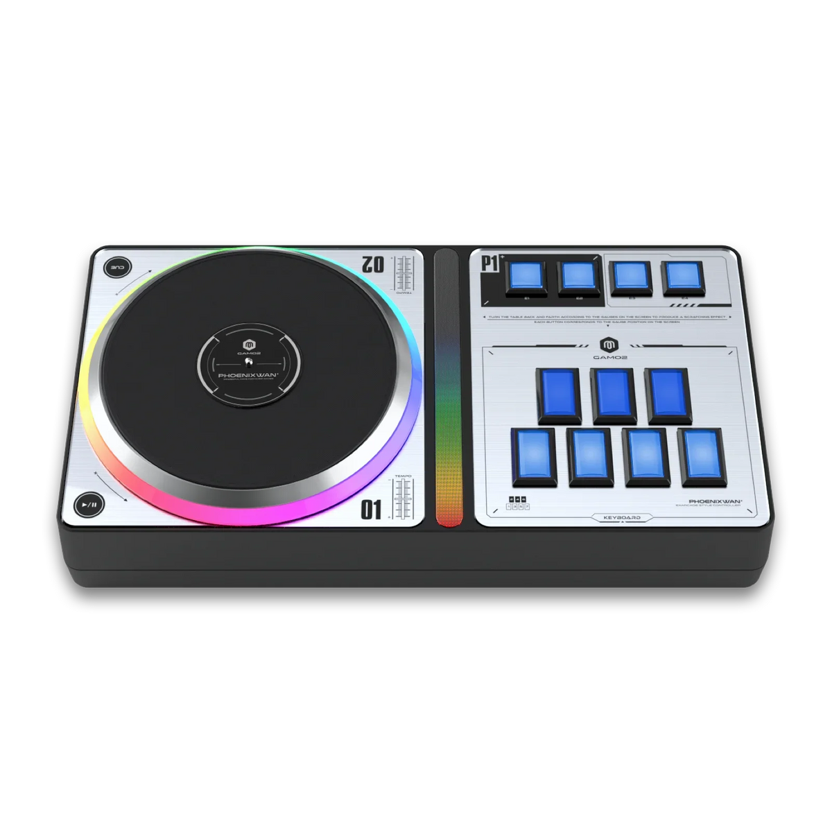 PHOENIXWAN+ LMT Rhythm Game Controller, DIY, for Beatmania IIDX