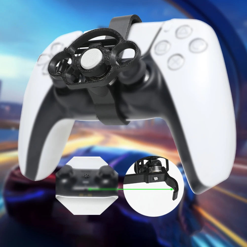 Mini Game Steering Wheel For PS5 Game Controller Accessories Racing Games Steering Wheel Replacement Enhanced Gaming
