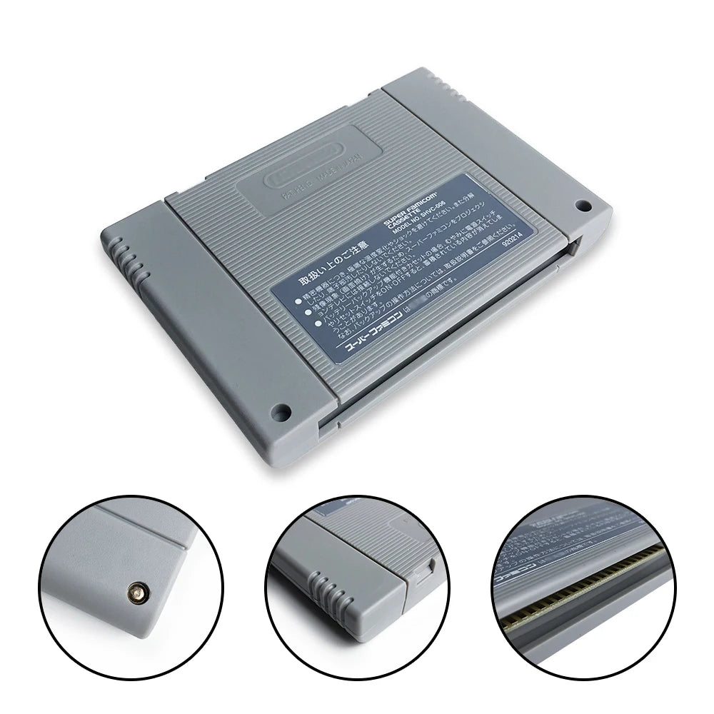 Super 100 in 1 SNES Game Cartridge for NTSC, PAL and Japan