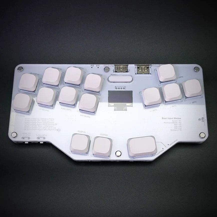 Mixbox One Handed Mechanical Keyboard, Hot Swap RGB Wired