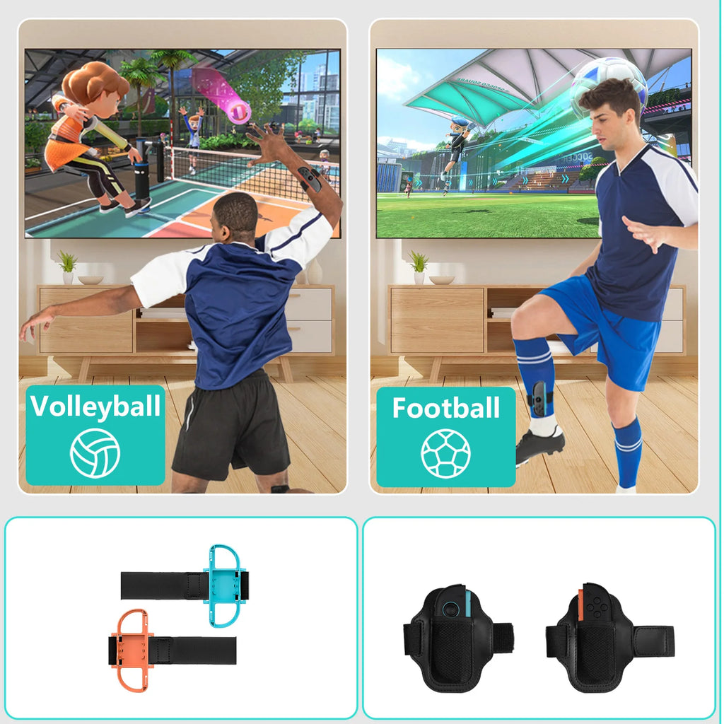 18 in 1 Sports Kit for Nintendo Switch 2 Joy-Con, Golf & Tennis