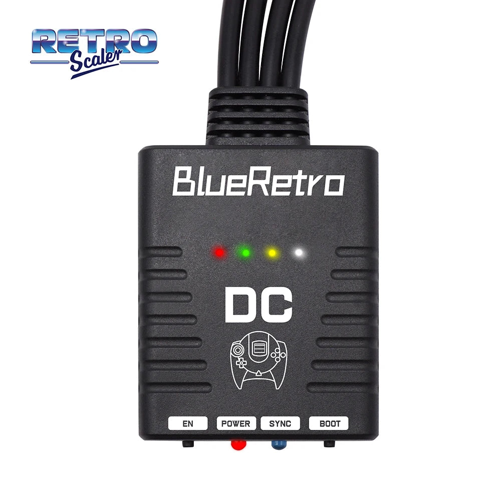 RetroScaler Dreamcast BlueRetro Controller Adapter